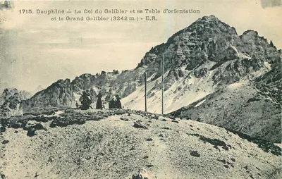 Dauphiné — O Col do Galibier e sua Tabela de Orientação — E.R. n°1715