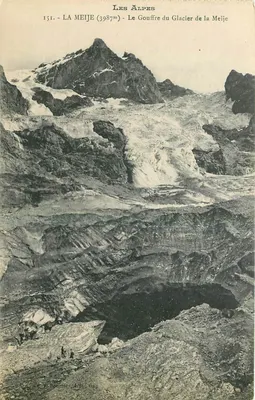 La Meije (3987m) - O Abismo do Glaciar da Meije — As Alpes — N. Bounrie, Gap