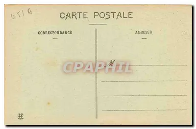 Jezioro Gaude — Hautes-Pyrénées — Cauterets — 749 — Wydawca: L. F. Toulouse — Rewers