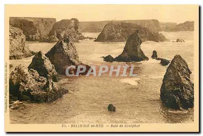 Belle-Île-en-Mer — Baía de Goulphar — Coleção Pellyjean