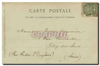 Bourges — Portal Ostatecznego Sądu (Katedra) — Collections ND Phot — Rewers