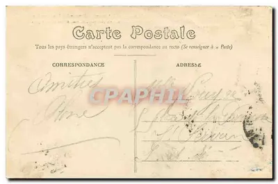 Rennes — A Prefeitura e a Rue de Fougères — Mary-Rousselelle, edição Rennes — Verso