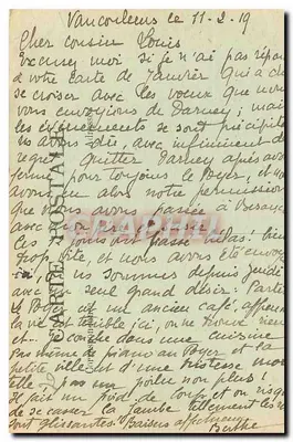 Vaucouleurs — Monumento a Joana d'Arc e a Porta da França — J. Kennet Vaucouleurs — Verso