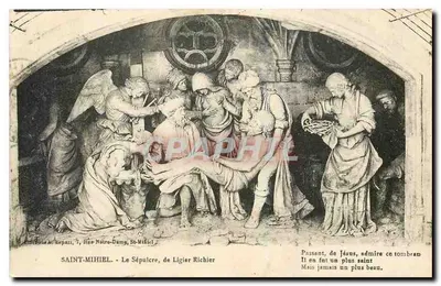 Saint-Mihiel - O Sepulcro, de Ligier Richier — Editor: C. Lepari, 7, Rue Notre-Dame, Saint-Mihiel