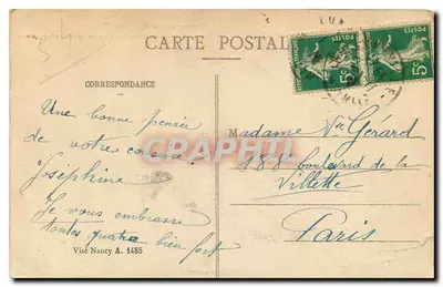 Arredores de LUNÉVILLE — O Campo de Batalha de Frescati — A Fazenda de St-Epvre em Ruínas — Foto Lantvill — Verso