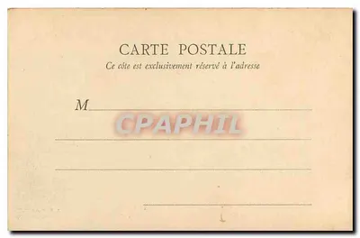 Fontainebleau — Galeria François Ier — B. P. F. Paris — Verso