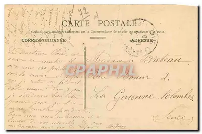 Le Mans — De Kathedraal — Uitgever LOUTIT, n°84 — Achterkant