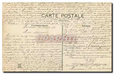 Moissac — Vue générale (quartier de la gare) — éditeur anonyme, n° 640 — Rewers