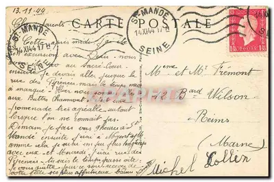 Paris - O Sagrado Coração — 57. — Editor não identificado — Verso