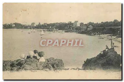Costa da Esmeralda — Vista geral do Havre — Rothenneuf