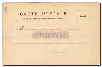 Dieppe — A entrada do porto — V.P. No. 767 — Verso