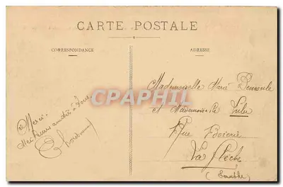 Le Plomb du Cantal visto da Estrada do Lioran a Vic-sur-Cère — L'Auvergne, editor L'Auvergne, n° 252 — Verso