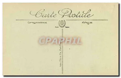 Beauvais - Urząd Miasta - Południowa Bramka — wydawca Levy Fils et Cie, Paryż-Wersalia, n° 156 — Rewers