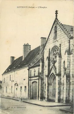 Levrux (Indre) — O Asilo — Coleção G. G. Châteauroux