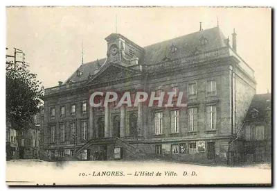 Langres — O Hotel de Ville — D. D. n°10
