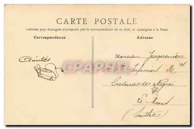 Luc-sur-Mer (Calvados) — La Vague — Estudo — B.F., Paris — Verso