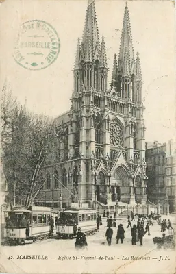 Marseille — Igreja de São Vicente de Paulo — Os Reformados — J. F.