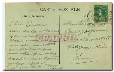 Marsylia — nabrzeże Belgiów — Wydawca: C. L. P. (numer serii nieczytelny) — Rewers