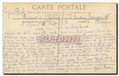 Bordeaux - Kerk van Sint-Kruis — L.V.4.C.0 — Achterkant
