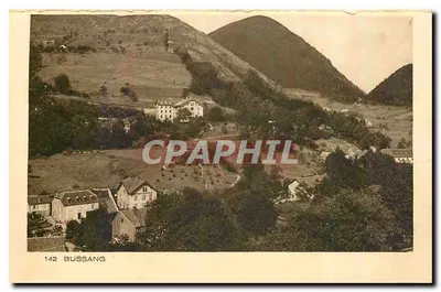 Bussang — vista panorâmica — coleção Les Vagues, editor Carnaux & Cie, n° 142
