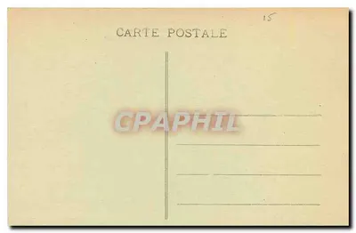 Las Compiègne — Wielka Aleja prowadząca do Lasu Zwycięstwa (11 listopada 1918) — Cliché Pannaquin, Compiègne — Rewers