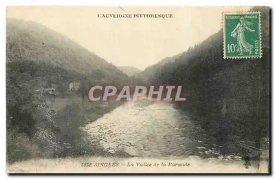 A Valle da Burande — Auvergne Pittoresque — 3952. SINGLES