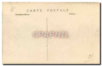 Versailles — Pałac — Fasada Pałacu — A. P. — Rewers