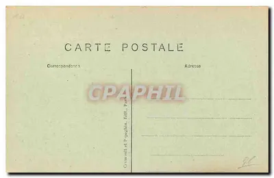St-GERMAIN-en-LAYE (S.-et-O.) — O Castelo — (fachada Sul-Oeste) e a Capela — A.P. — Verso