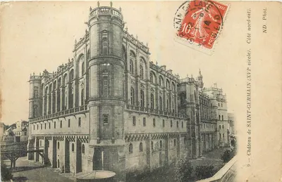 Castelo de Saint-Germain - Lado nordeste - Século XVII