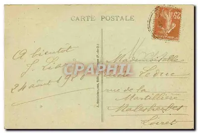 Crête de Cog — Rocher de la Rancume — Vallée de Chaudefourn — L'Auvergne, G.D.O., n° 1473 A — Verso