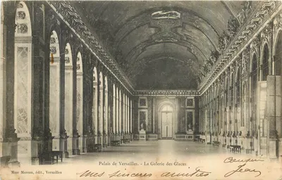 Palácio de Versalhes - A Galeria dos Espelhos — Mme Moreau, editora, Versalhes