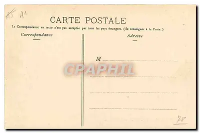 Castelo de Versalhes — A Capela — Mme Moreau, editor Versailles — Verso