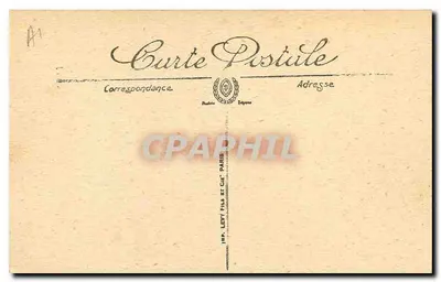 Versailles — O Grande Trianon — A Câmara de Dormir de Napoleão I — LL n°301 — Verso