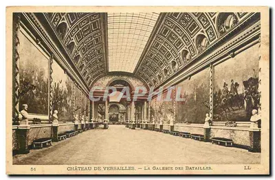 Castelo de Versalhes — A Galeria das Batalhas — LL n°54