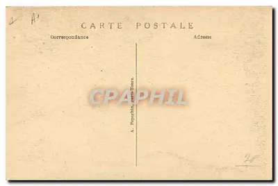 Versailles — O Bassin do Carro de Apolo — A. P. — Verso