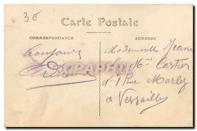 Abadia dos VAUX de CERNAY — Antiga Porta Fortificada (século XV) — Edição Gascard — Verso