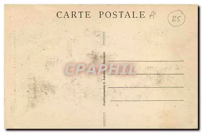Cascate del Dessoubre — Franche-Comté — Editore C. Lardet, n° 10733 — Verso