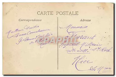Marseille — Pałac Longchamp — LM — Rewers
