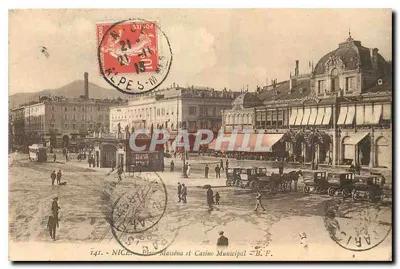Nice - Place Masséna e Casino Municipal — B.F. n°141