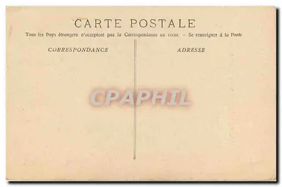Museu de Marselha - Chaplin (O Sonho) — obra de Charles-François Chaplin, nascido em 1825, falecido em 1891 — editada por A. Lézer — Verso