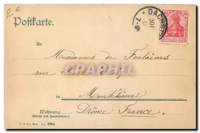 Strasbourg — Część z Coniades — P. & Co. Moh. N° 2554 — Rewers