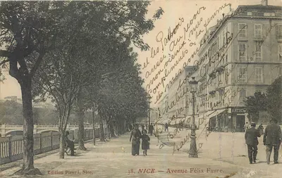 NICE — Avenida Félix Faure — Edição Plear, Nice, n°38