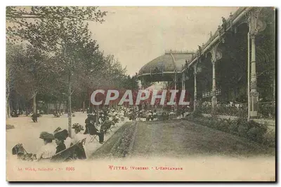VITTEL (VOSGES) - A ESPLANADA — Ad. WELICK, Sainbléé - N° 8965