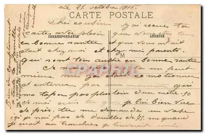 Amiens (Somme) - Katedra - Wielki Portal — Wyd. R. PELIVOST, Paryż, n° 252 bis — Rewers