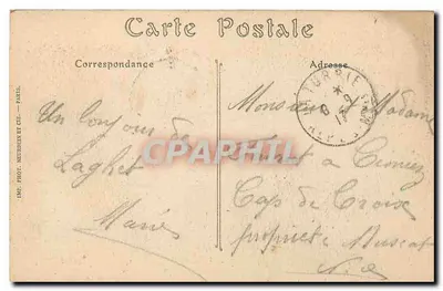 Laghet (Alpes-Maritimes) — O Mosteiro e a Estrada da Turbie — ND: Phol. — Verso