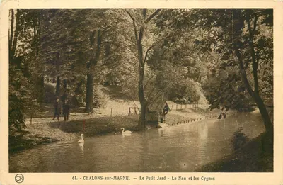 Chalons-sur-Marne — O Pequeno Jardim — O Nau e os Cisnes — Edições Artísticas & OR, n°61