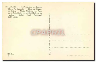 Skrzynka w enamele — Muzeum A. Dubouché — Limoges — Rewers