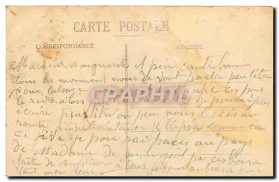 Sézanne (Marne) — A Igreja (século XV) — Edição da Estrela de Ouro, H. T. Sézanne, n°15 — Verso