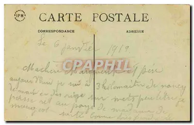 Ligny-en-Barrois (Meuse) — Igreja de Nossa Senhora — Entrada principal — Edit P. Gellifière, Ligny — Verso