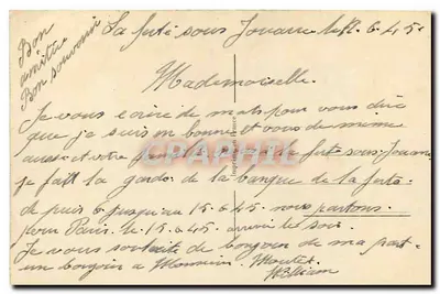 Paryż — Pamiętnik z Paryża — AN Paryż 618 — Rewers